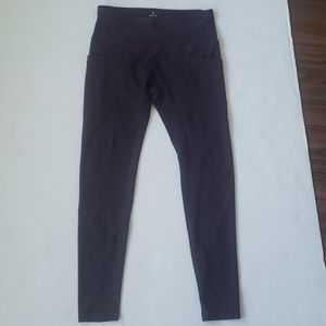 - APANA PANTS PURPLE HIGH WAISTED MESH LEGGI…